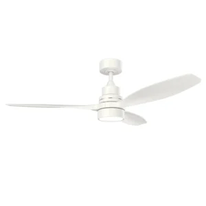 3 Blade Modern Wood Ceiling Fan with Light and Remote