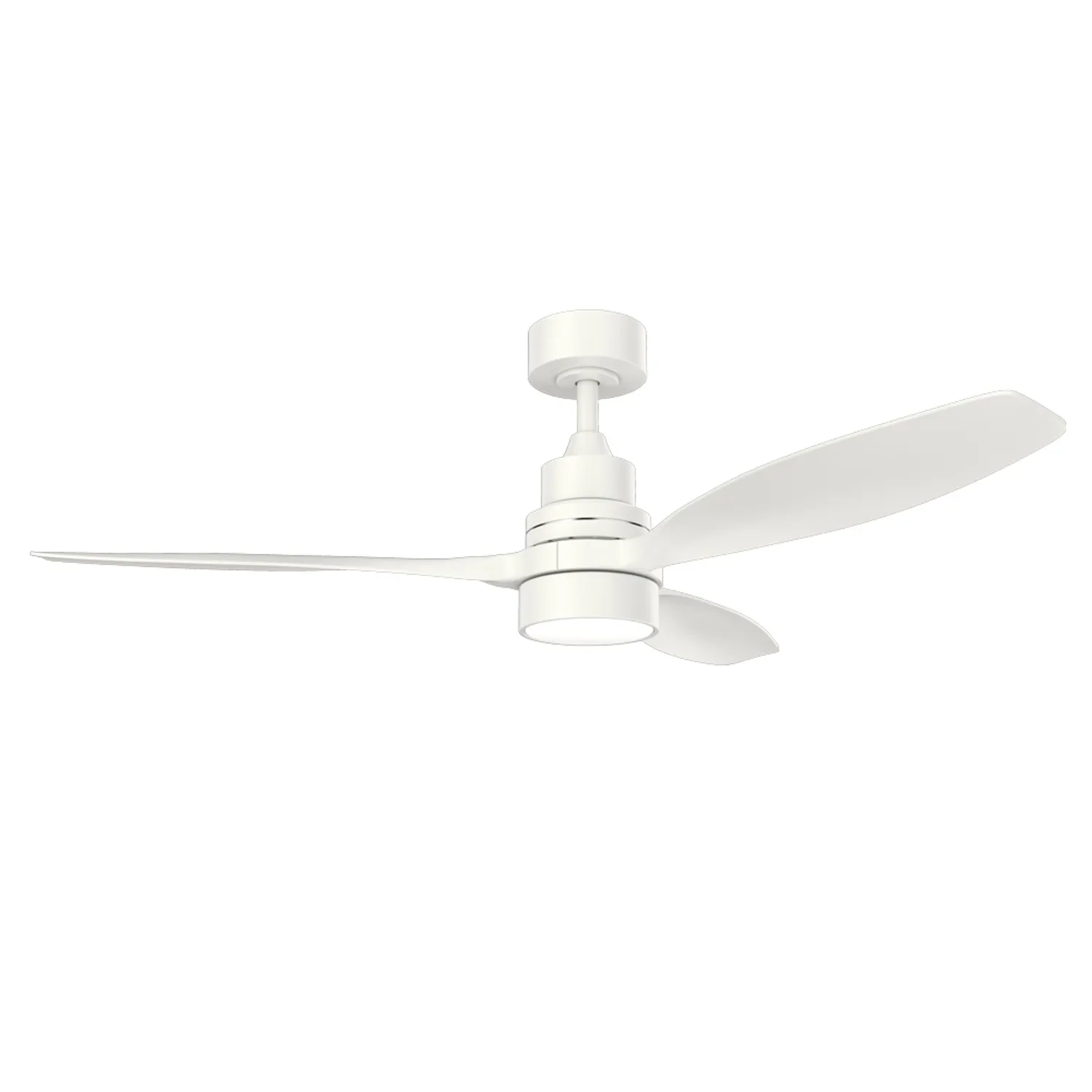 3 Blade Modern Wood Ceiling Fan with Light and Remote