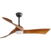 Solid Wood Ceiling Fan With Light