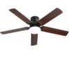 42-inch Quiet Ceiling Fans Solid Wood 5 Blades