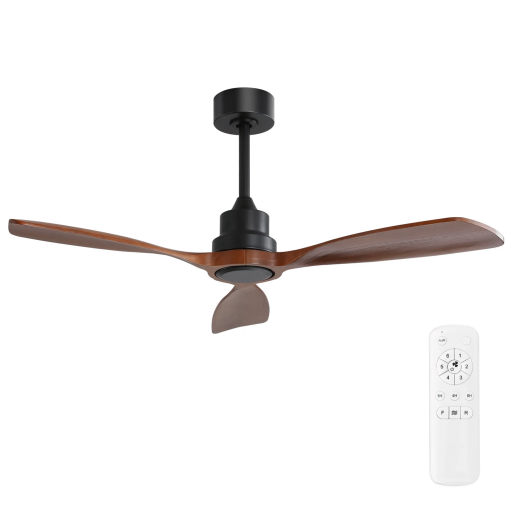 48 Inch Outdoor Solid Wood Ceiling Fan