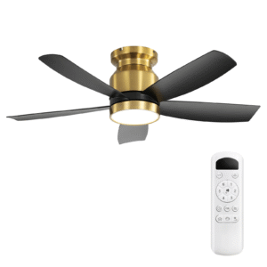 Modern embedded 42-inch ABS ceiling fan
