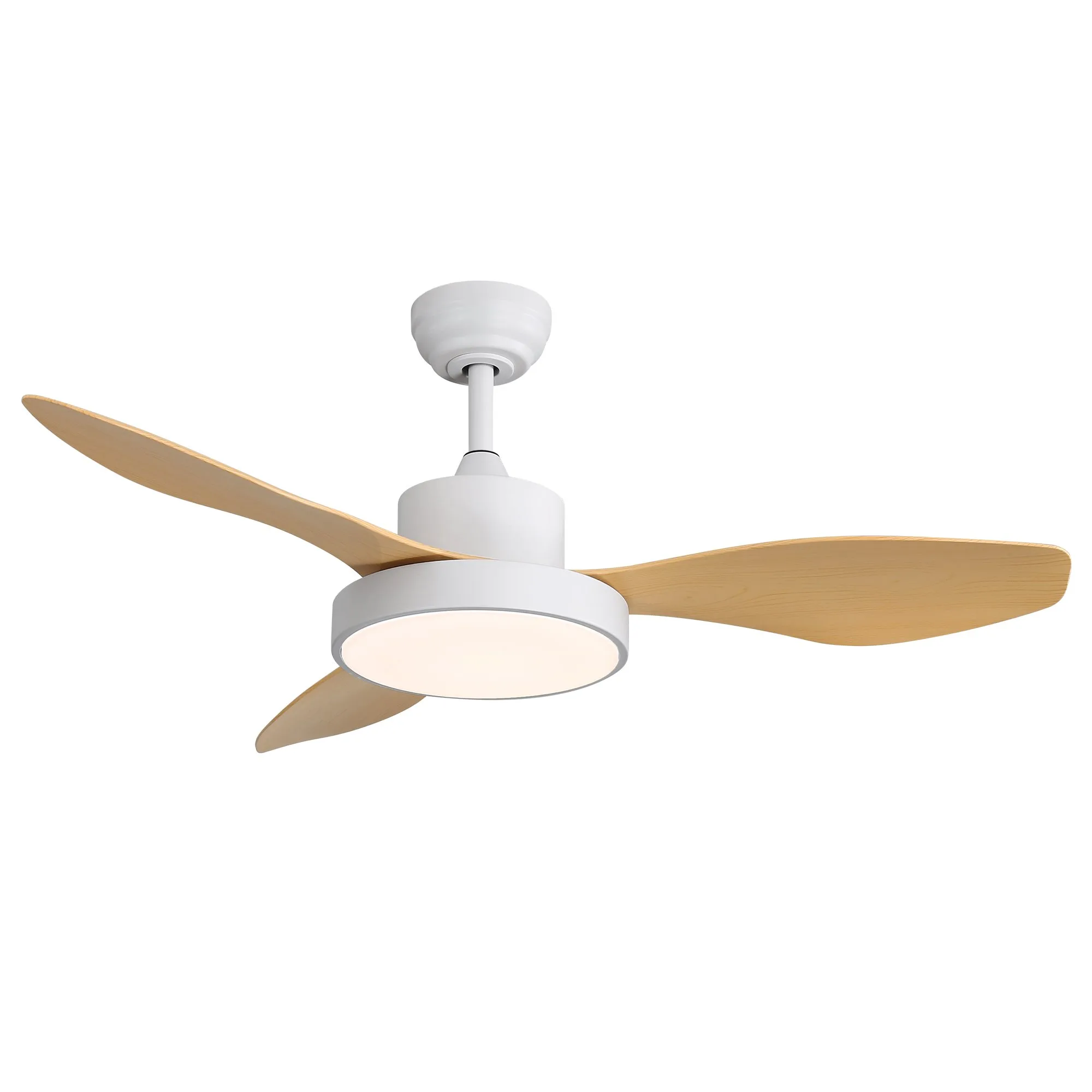 47-Inch Wood Grain Ceiling Fan