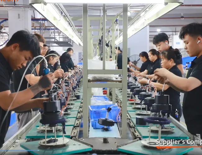 Ceiling Fan Assembly Line